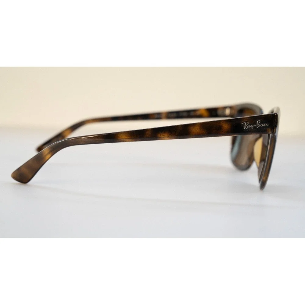 Ray Ban RB4323 710/33 Eyeglasses Brown Tortoise Frames Only 51-20-150 Italy - Picture 6 of 13